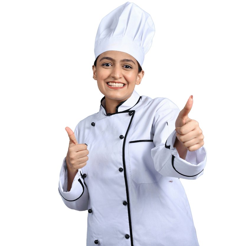 Chef giving thumbs up